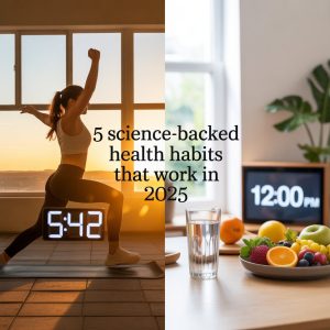 5 Science-Backed Health Habits That Actually Work in 2025