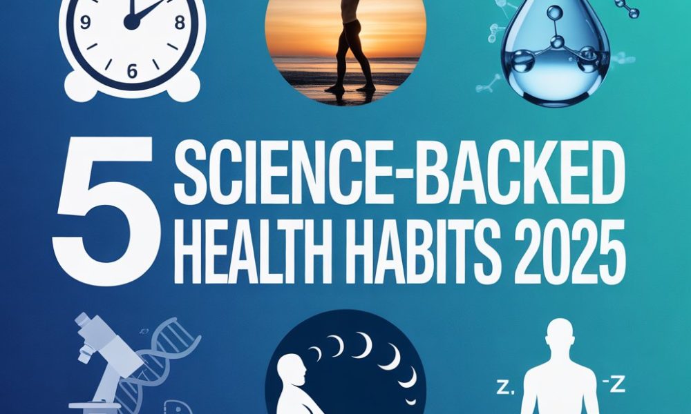 5 Science-Backed Health Habits That Actually Work in 2025