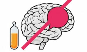Illustration of fish oil capsule with a path to a human brain, representing the 2026 USC study on fish oil and brain health.