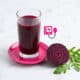 Chart showing beetroot juice benefits including 45% higher nitrite production and blood pressure reduction from King's College London 2026 study
